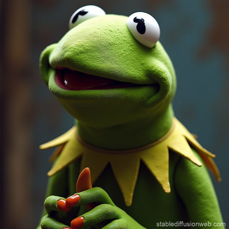 Kermit the Frog - The World's Most Famous Amphibian Kermit the Frog's classic portrait