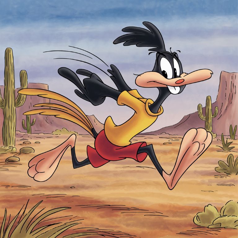 Road Runner - Looney Tunes' Fastest Bird Road Runner in mid-stride